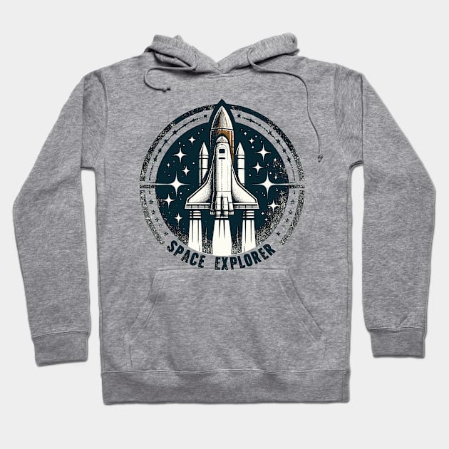 Space Explorer Hoodie by Vehicles-Art